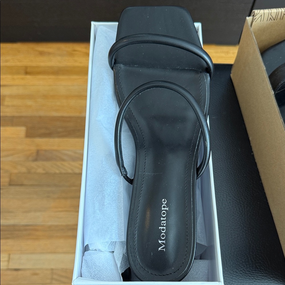 Modatope Elegant Black Women's Sandals